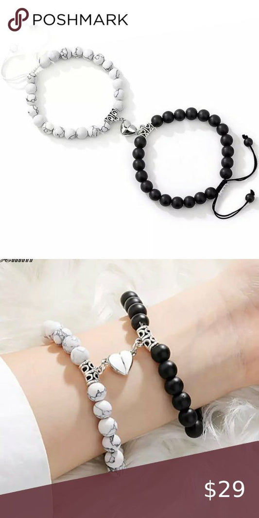 Heart Charm Adjustable Bracelet